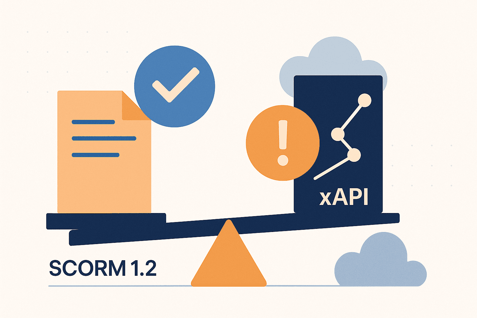 SCORM 1.2 or xAPI: which standard for corporate training?